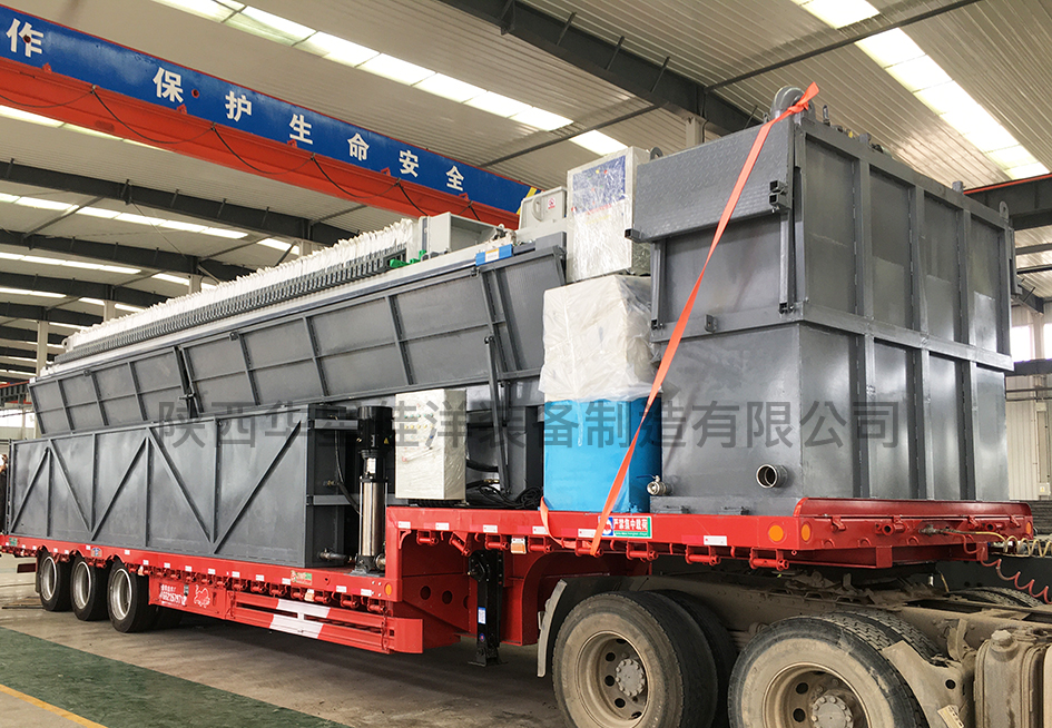 400平方隔膜式車(chē)載壓濾機-圖片